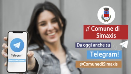 Il Comune di Simaxis sbarca su Telegram!