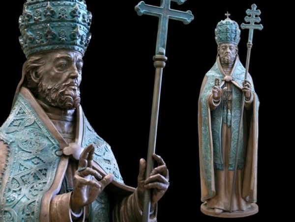 Inaugurazione statua di San Simaco 04/02/2010