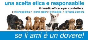 CONTRIBUTO STERILIZZAZIONE CANI PADRONALI