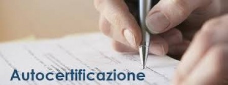 AUTOCERTIFICAZIONI