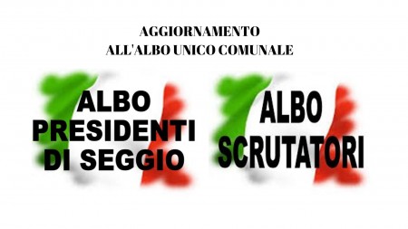 Albi Presidente e Scrutatori di Seggio