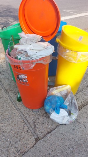 CORRETTO UTILIZZO DEI CESTINI PUBBLICI.