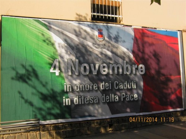 Commemorazione dei 04 novembre 2014
